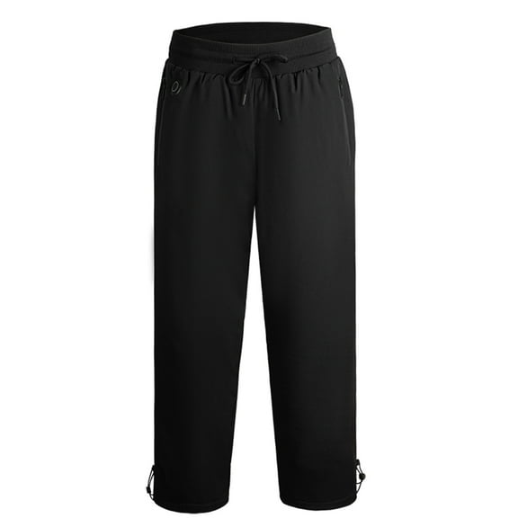 Heated Pants for Women Hiking Pants with Zip Pockets Snowboard Pants for Winter Outdoor Black M