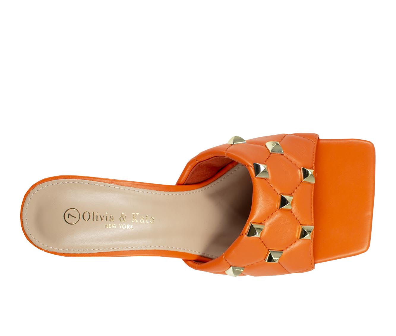 Olivia & Kate Women's Adult Embellished Studded High-Heel Stiletto Sandal