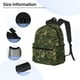 thumbnail image 3 of Easygdp Green Camouflage Skull Mochila Casual para Portátil, Mochila para Escuela, Viajes, Negocios, 3 of 6