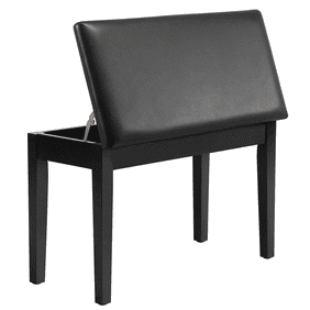 High Quality Padded Piano Stool Piano Bench Keyboard Seat Storage