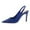 Blue, variant on XIMIN Women's Heels Slingback Pointed Stretch Strap Closed Toe Kitten Heels Pumps Shoes for Wedding Party Commuting Office Footwear (9, Blue)