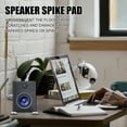 thumbnail image 3 of MasteelfCA 4PCS Speaker Spike Pad Universal Speaker Isolation Stand Feet Cone Base, 3 of 8