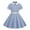 Light Blue, variant on SNKSDGM Flower Girl Dresses Short Sleeve Belt Splicing Vintage Children's Dress Princess Dress 3-4 Years Girls Dresses Size 7/8