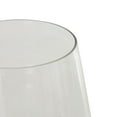 thumbnail image 4 of DecMode 9" Wide Cone Shaped Glass Vase, 4 of 9