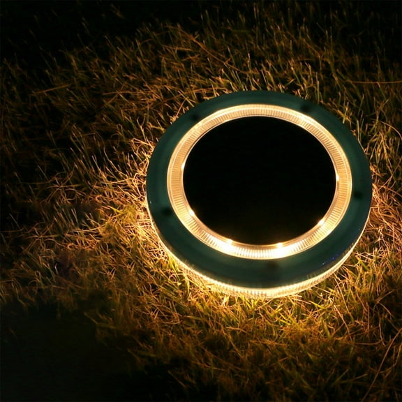 Kraoden Solar Pool Lights Pool Floating Lights Garden Water Proof Decorative Lights Patio Outdoor Landscaping Lights LED Induction Lawns Lights Ground Plug Lights