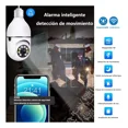 thumbnail image 4 of 2pcs Cámara De Seguridad Wifi Hd 360° Visión Nocturna Alarma, 4 of 8