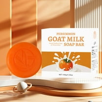 Kokovifyves Bar Soap for Women Persimmon Soap Deodorizing Hand Made Soap Bath Cleansing Soap 100g