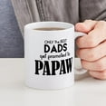 thumbnail image 4 of CafePress - BEST DADS GET PROMOTED TO PAPAW Mugs - 11 oz Ceramic Mug - Novelty Coffee Tea Cup, 4 of 4