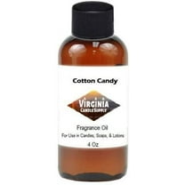 COTTON CANDY FRAGRANCE OIL -4 OZ - FOR CANDLE & SOAP MAKING BY VIRGINIA CANDLE SUPPLY - FREE S&H IN USA