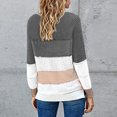 thumbnail image 3 of Vedolay Women's Sweaters Women's Sweaters 2023 Fashion Fall Winter Casual Loose Soft Pullover Tops,Brown XXL, 3 of 5