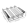 thumbnail image 2 of FUTUREORYY 1Pack Cabinet Hanging Rack Under Cabinet Storage Rack For Kitchen Gadgets And Bathroom Organizer, 2 of 8