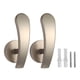 thumbnail image 2 of 2x 2 Piezas de Retención de Cortina, Ganchos en , Sujetadores de Cortinas con Tornillos, Sujetadores Decorativos de Metal para Cortinas,, 2 of 6