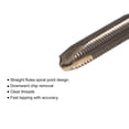 thumbnail image 3 of Unique Bargains M4 x 0.7 Cobalt High Speed Steel Machine Spiral Point Thread Tap Titanium Plated, 3 of 6