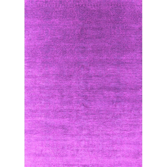Ahgly Company Indoor Rectangle Oriental Pink Industrial Area Rugs, 2' x 5'