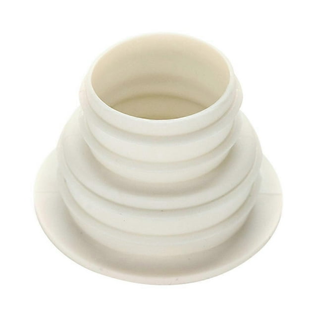 12pcs Telescopic Silicone Sink Covers Sealing Plugs for Kitchen Bathroom Drains Odor Blocking Drain Strainer Pads Durable White Silicone Sink Plugs