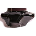 thumbnail image 3 of PAINTED BLACK BATWING FAIRING WINDSHIELD for KAWASAKI VULCAN 1600 Classic 2002-2008, 3 of 3