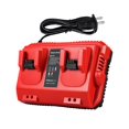 thumbnail image 1 of Cargador de batería Lenovo N18C 18V de doble puerto 110-220 V, 1 of 7