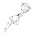 thumbnail image 3 of Unique Bargains 1 Pc Hair Barrettes Grace Crystal Bow Barrette Clip Silver Tone, 3 of 5