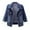 Blue1, variant on Clearance! Delayuji Denim Jackets for Women Trendy Women's 3/4 Sleeve Colored Cropped Denim Jacket Light Wash Jacket Coat Women's Denim Jackets Bu2 Xxl