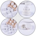 thumbnail image 3 of Xing 100 piezas de cajas de campana de anillo plano, accesorios incorporados para muñecas, accesorios de juguete de peluche para bebés, 3 of 5