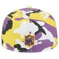 thumbnail image 4 of Men's New Era  Gold/Purple Minnesota Vikings 59FIFTY Fitted Hat, 4 of 5
