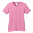 thumbnail image 5 of Ladies Core Cotton Tee Candy Pink M, 5 of 6