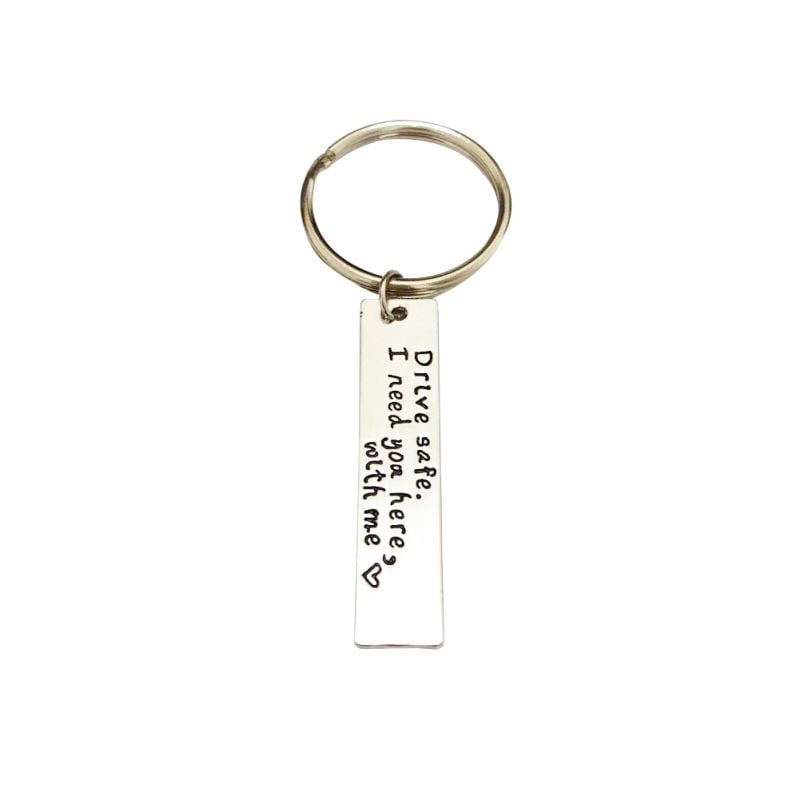 drive safe keychain for girlfriend