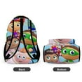 thumbnail image 6 of Super Why Backpacks Cute School Bag Bookbag Casual Daypack Outdoor Travel Back Pack, 6 of 8