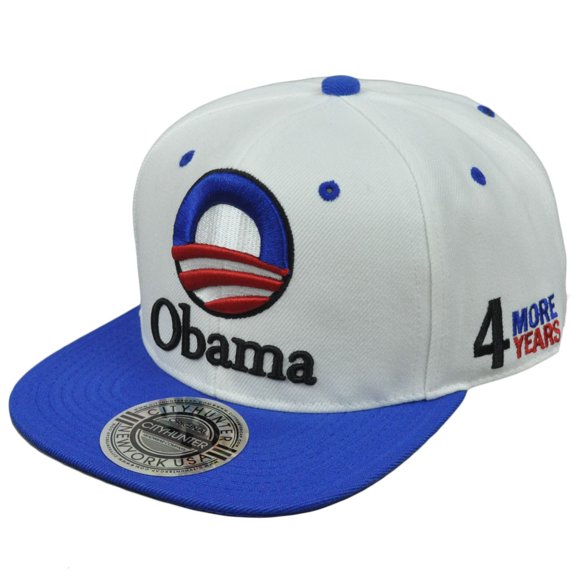 President Barack Obama 2012 4 More Years Democrat Yes We Can Hat Cap Snapback