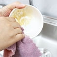 thumbnail image 3 of Paño De Limpieza Absorbente, Paño De Limpieza Absorbente Reutilizable Que No Daña, Uso Doble En Seco Y Húmedo Con Borde Corrugado Para Cocina, 3 of 7