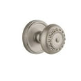thumbnail image 4 of Grandeur Geopar_Psg_234 Georgetown Solid Brass Rose Passage Knob Set - Nickel, 4 of 7