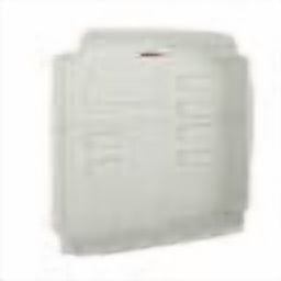Weather Guard Bulkhead Divider 96140-3-01 CABMAX; Full Bulkhead; Without Door; White; Composite