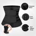 thumbnail image 4 of Waist Trainer Belt, Spandex Tummy Control Shaper Wrap, Breathable Waist Cincher with Underbust Support, Comfortable Body Shaping Belt for Daily Wear and Layered Outfits, 4 of 7