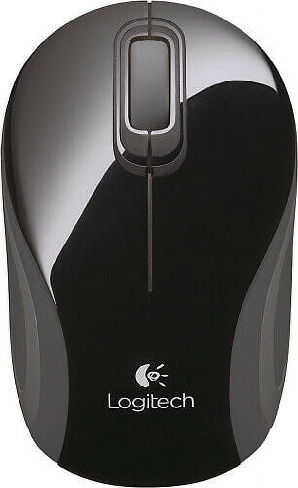 Logicool - Selfish Logitech Plug & Play Optical Wireless Mouse, Black, Walmart