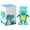 B, variant on Electric Dancing Toy with Sound & Light, Automatic Walking Toy, Cute Cartoon Character Toy for Home Entertainment