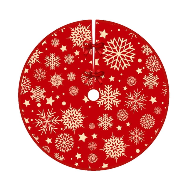 Vaidha Christmas Tree Skirt Christmas Decorations Velvet Christmas Tree Skirt