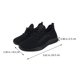 thumbnail image 2 of unbranded 1Par Zapatillas Deportivas Negras Con Ergonómico Y Material Transpirable Para Entrenamiento, 2 of 6
