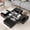 Black, variant on Eye-catching Square Coffee Table | Customizable for Various Needs in Primary Space | Neat Storage with Hidden Compartments