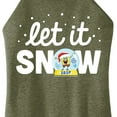 thumbnail image 3 of SpongeBob SquarePants - Let It Snow - Juniors High Neck Tank Top, 3 of 6