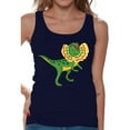 thumbnail image 1 of Awkward Styles Dinosaur Tanks Dilophosaurus Shirts for Women Dilophosaurus Tank Top Animal Shirts for Women Dilophosaurus Outfit Gifts for Her Dinosaur Themed Party Dinosaur Gifts for Women, 1 of 4