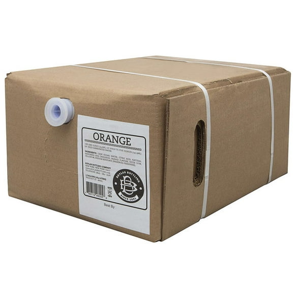 Boylan Bottling Co. 5 Gallon Bag in Box Orange Beverage / Soda Syrup