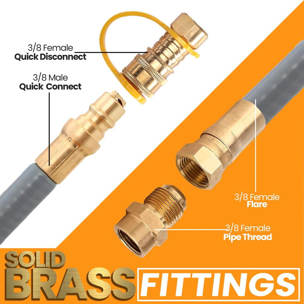 SereneLifeHome SLNATGSR26 SereneLife Natural Gas Hose