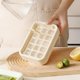 thumbnail image 5 of Ice Cubes Tray With Lid One Press Release Ice Molds 15 Grids Easily Release Ice Tray Leakproof Covered Ice Maker For Freezer Kitchen Bar Whiskey Cocktail Drinks, 5 of 6
