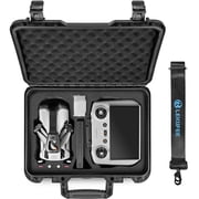 Lekufee Waterproof Hard Carrying Case for DJI Lito X1,Lito 1, DJI Mini 5 Pro / Mini 4 Pro/ Mini 3 Drone, DJI RC 2 / RC N3, Battery(3 pcs), and Accessories(Case Only)