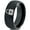 Black Dome Tungsten, variant on Tungsten Privacy Padlock Lock Band Ring 8mm Men Women Comfort Fit Black Dome Polished