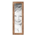thumbnail image 2 of ArtToFrames 6" x 22" Honey Picture Frame, 6x22 inch Brown Wood Poster Frame (WOM-4085),  Pack, 2 of 8
