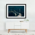 thumbnail image 2 of Houston Skyline 05 - Houston Texas Photography Cityscape Nightlife Skyline Architecture Bridge Modern Art Black Framed Wall Art Print 5 x 7 inches, 2 of 4