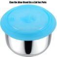 thumbnail image 4 of Microwave Lid, Silicone, Foldable, Dishwasher Safe, BPA Free, Blue, 10.2" (Approx. 25.9 cm), 4 of 7