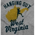 thumbnail image 2 of West Virginia Rock Climbing Vacation Womens Fitted Plus Size Graphic Tee Brisco Brands 2X, 2 of 5