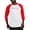 Red/White, variant on CafePress - Delta Sigma Phi Black Logo Baseball Jersey - Cotton Baseball Jersey, 3/4 Raglan Sleeve Shirt